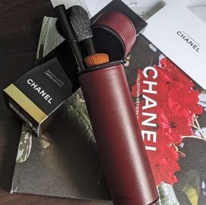Chanel Limited Edition Brush Set Les Pinceaux De Chanel Rouge Noir 155